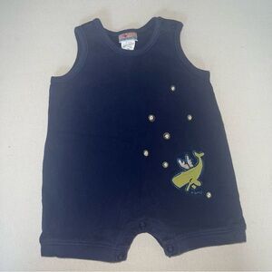 Vintage Carter's 2001 Emu Namae Japanese Artist Y2k Baby Romper 3-6 Months